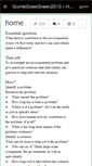 Mobile Screenshot of gurriegoesgreen2010.wikispaces.com
