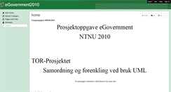 Desktop Screenshot of egovernment2010.wikispaces.com