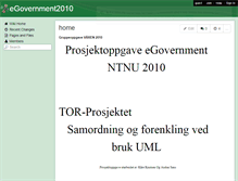 Tablet Screenshot of egovernment2010.wikispaces.com