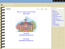 Tablet Screenshot of boothsecondgrade.wikispaces.com