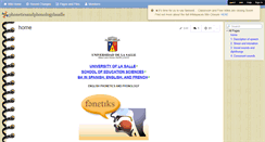 Desktop Screenshot of foneticalasalle.wikispaces.com