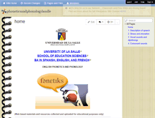 Tablet Screenshot of foneticalasalle.wikispaces.com