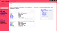 Desktop Screenshot of bhsenglish.wikispaces.com