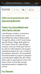 Mobile Screenshot of lmaconnections.wikispaces.com