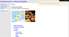 Desktop Screenshot of gastronomia-y-cultura.wikispaces.com