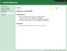 Tablet Screenshot of coeducaiessuel.wikispaces.com