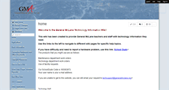 Desktop Screenshot of gmtechinfowiki.wikispaces.com