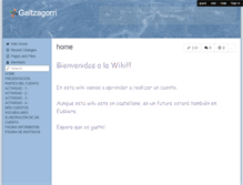 Tablet Screenshot of galtzagorri.wikispaces.com