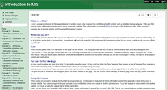 Desktop Screenshot of intromis.wikispaces.com