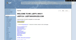 Desktop Screenshot of lieff.wikispaces.com