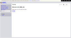 Desktop Screenshot of abelearn.wikispaces.com