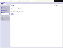 Tablet Screenshot of abelearn.wikispaces.com