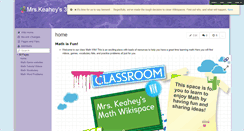 Desktop Screenshot of dkeahey.wikispaces.com