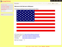 Tablet Screenshot of coachmo.wikispaces.com