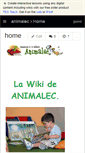 Mobile Screenshot of animalec.wikispaces.com