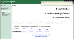Desktop Screenshot of jhscunningham.wikispaces.com