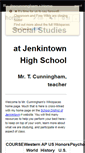 Mobile Screenshot of jhscunningham.wikispaces.com