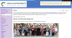 Desktop Screenshot of interculturaldialogue.wikispaces.com