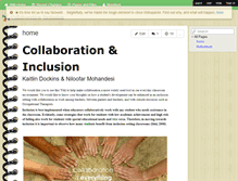 Tablet Screenshot of collaboration-inclusion.wikispaces.com