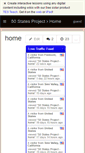 Mobile Screenshot of 50statesproject.wikispaces.com