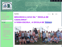 Tablet Screenshot of escoladecasalonga.wikispaces.com