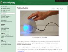 Tablet Screenshot of airqualityegg.wikispaces.com