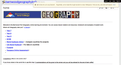 Desktop Screenshot of barnwoodgeographyks3.wikispaces.com