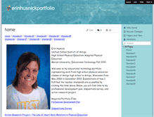 Tablet Screenshot of erinhusnickportfolio.wikispaces.com