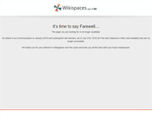 Tablet Screenshot of mcphee2010.wikispaces.com