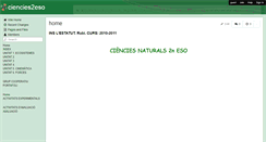 Desktop Screenshot of ciencies2eso.wikispaces.com