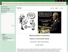 Tablet Screenshot of diploma2masscomm.wikispaces.com
