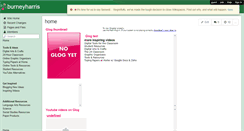 Desktop Screenshot of burneyharris.wikispaces.com