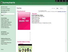 Tablet Screenshot of burneyharris.wikispaces.com