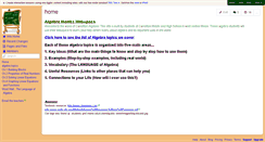 Desktop Screenshot of algebra-hawks.wikispaces.com