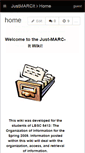 Mobile Screenshot of justmarcit.wikispaces.com