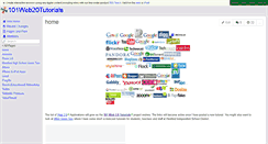 Desktop Screenshot of 101web20tutorials.wikispaces.com
