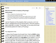 Tablet Screenshot of biol251.wikispaces.com