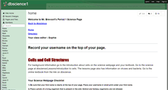 Desktop Screenshot of dbscience1.wikispaces.com