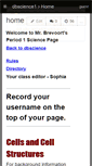 Mobile Screenshot of dbscience1.wikispaces.com