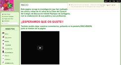 Desktop Screenshot of insectos.wikispaces.com