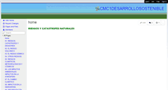 Desktop Screenshot of cmc1desarrollosostenible.wikispaces.com