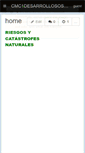 Mobile Screenshot of cmc1desarrollosostenible.wikispaces.com