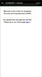 Mobile Screenshot of caresf.wikispaces.com
