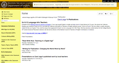 Desktop Screenshot of caroljago.wikispaces.com