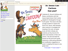 Tablet Screenshot of drseusscancartoon.wikispaces.com