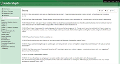 Desktop Screenshot of leadership6.wikispaces.com