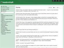 Tablet Screenshot of leadership6.wikispaces.com