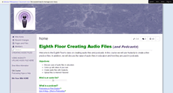 Desktop Screenshot of 8thflooraudiofiles.wikispaces.com