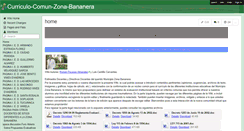 Desktop Screenshot of curriculo-comun-zona-bananera.wikispaces.com