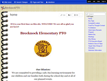 Tablet Screenshot of brecknockpto.wikispaces.com